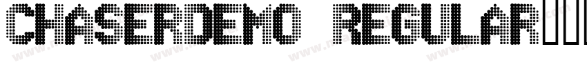 ChaserDemo Regular字体转换